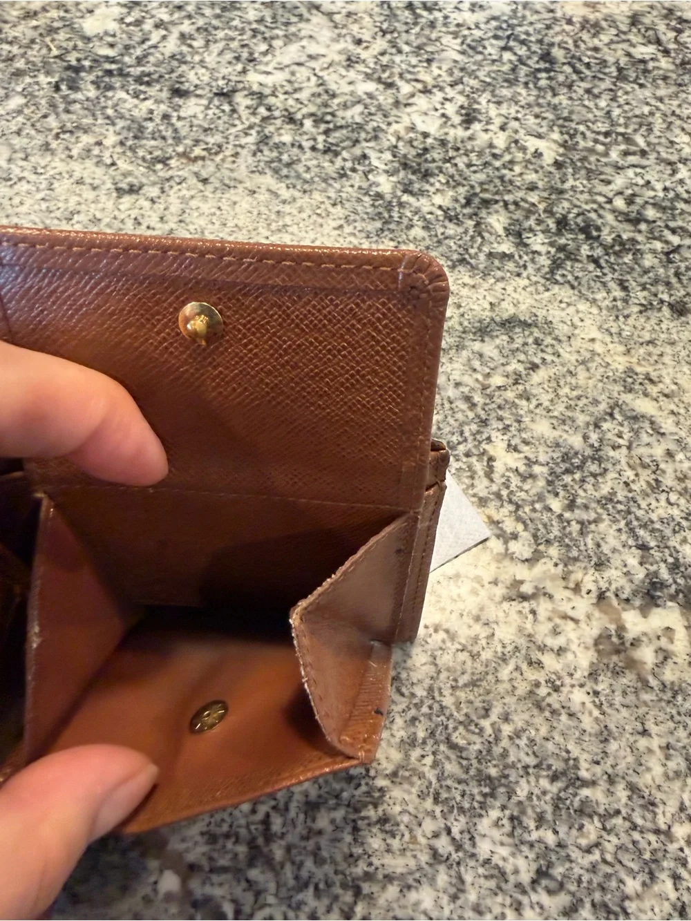 Louis Vuitton Black Monogram Canvas Bi-Fold Card Holder Wallet